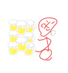 おまぬけせいじん、お正月（個別スタンプ：13）