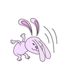 気の抜けたウサギ（個別スタンプ：6）