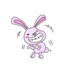 気の抜けたウサギ（個別スタンプ：9）