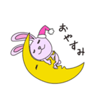 気の抜けたウサギ（個別スタンプ：18）
