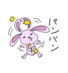 気の抜けたウサギ（個別スタンプ：19）