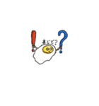 めじゃまやき(目玉焼き)（個別スタンプ：7）