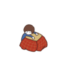こたつから出られない（個別スタンプ：13）