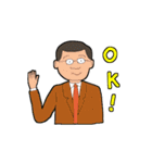 頑張っている人々（個別スタンプ：8）
