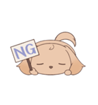 かわいいちびゴル（個別スタンプ：3）