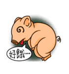 豚物語-日常篇 #1（個別スタンプ：11）