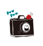 かめらっこあにまるず。（個別スタンプ：4）