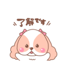 毎日使えるキャバリアももちゃんのスタンプ（個別スタンプ：1）