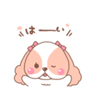 毎日使えるキャバリアももちゃんのスタンプ（個別スタンプ：12）