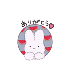 ふわふわうさちゃん（個別スタンプ：1）