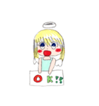 わかなちゃんが真心込めたスタンプです。（個別スタンプ：2）