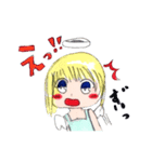 わかなちゃんが真心込めたスタンプです。（個別スタンプ：3）