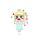 わかなちゃんが真心込めたスタンプです。（個別スタンプ：5）