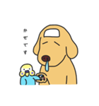 ゴールデンレトリバーのemmaちゃん（個別スタンプ：6）