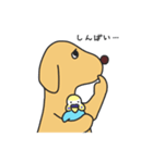 ゴールデンレトリバーのemmaちゃん（個別スタンプ：9）