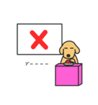 ゴールデンレトリバーのemmaちゃん（個別スタンプ：17）