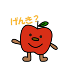 りんごあめスタンプ（個別スタンプ：34）