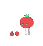 うつむきトマト（個別スタンプ：2）