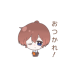 ミニ男子（個別スタンプ：6）