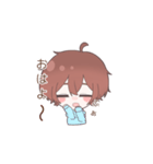 ミニ男子（個別スタンプ：8）