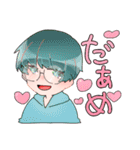 パーカー男子くん（個別スタンプ：2）