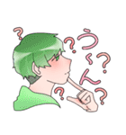 パーカー男子くん（個別スタンプ：14）