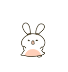 かわいい貪欲なウサギ（個別スタンプ：5）