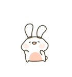 かわいい貪欲なウサギ（個別スタンプ：6）