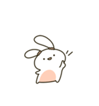 かわいい貪欲なウサギ（個別スタンプ：8）