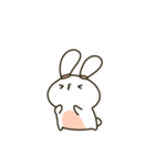 かわいい貪欲なウサギ（個別スタンプ：12）