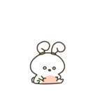 かわいい貪欲なウサギ（個別スタンプ：15）