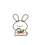 かわいい貪欲なウサギ（個別スタンプ：16）