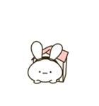 かわいい貪欲なウサギ（個別スタンプ：22）