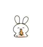 かわいい貪欲なウサギ（個別スタンプ：23）