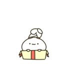かわいい貪欲なウサギ（個別スタンプ：24）