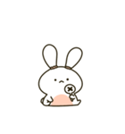 かわいい貪欲なウサギ（個別スタンプ：31）