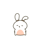 かわいい貪欲なウサギ（個別スタンプ：32）