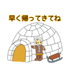 寒さになんか負けないぞ！オカメです。（個別スタンプ：3）
