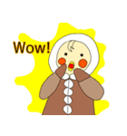 寒さになんか負けないぞ！オカメです。（個別スタンプ：12）
