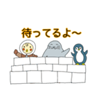 寒さになんか負けないぞ！オカメです。（個別スタンプ：28）