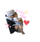 3兄妹とおじいさん（個別スタンプ：4）