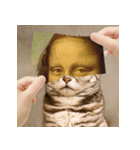 猫の主人が想像する猫の表情（個別スタンプ：11）