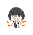 あたまのおかしなスタンプ（個別スタンプ：5）