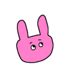 色の濃いウサギ（日常）（個別スタンプ：13）