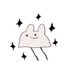いろんなうさぎおばけ（個別スタンプ：7）
