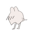 いろんなうさぎおばけ（個別スタンプ：17）