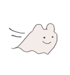 いろんなうさぎおばけ（個別スタンプ：18）