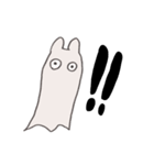 いろんなうさぎおばけ（個別スタンプ：20）