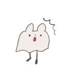 いろんなうさぎおばけ（個別スタンプ：27）