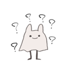いろんなうさぎおばけ（個別スタンプ：32）
